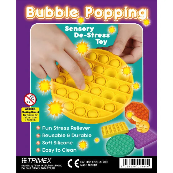 Circle Bubble Popping Sensory De-stress Toy