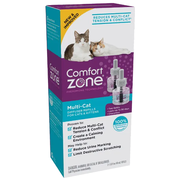 Comfort Zone Multi-Cat Diffuser Kit