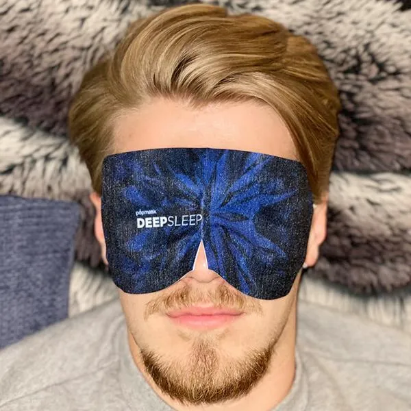 Deep Sleep Self-Heating Eye Masks for Men - MULTIPACK (15 Masks) | Natural Dry Heat Relief for Migraines, Headaches, Allergies, and Dry Eyes