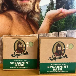 Dr. Squatch Soap - Spearmint Basil