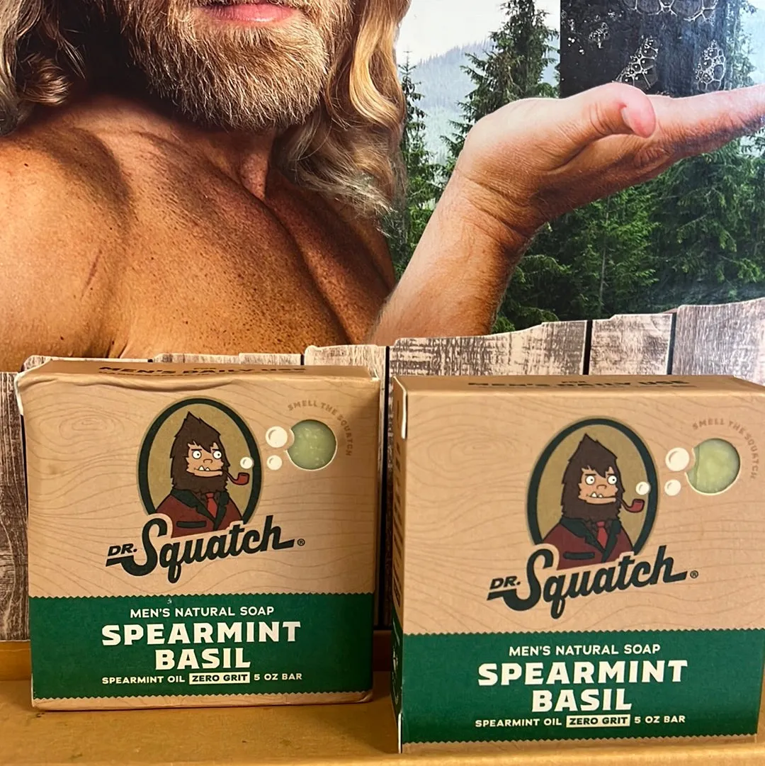 Dr. Squatch Soap - Spearmint Basil