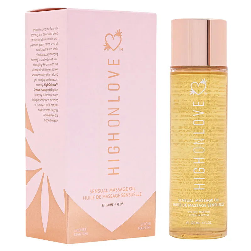 High On Love Sensual Massage Oil