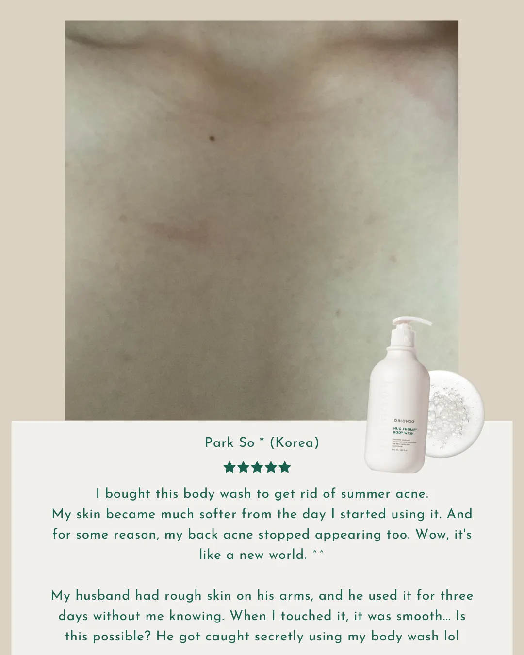 OHIOHOO Hug Therapy Body Wash