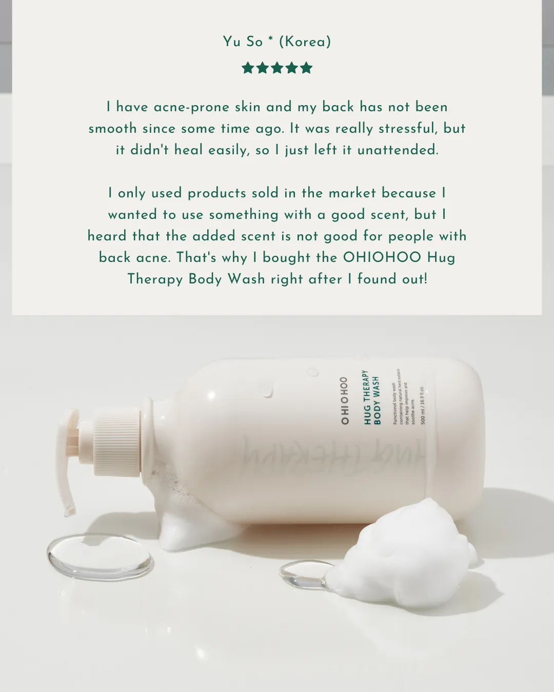 OHIOHOO Hug Therapy Body Wash