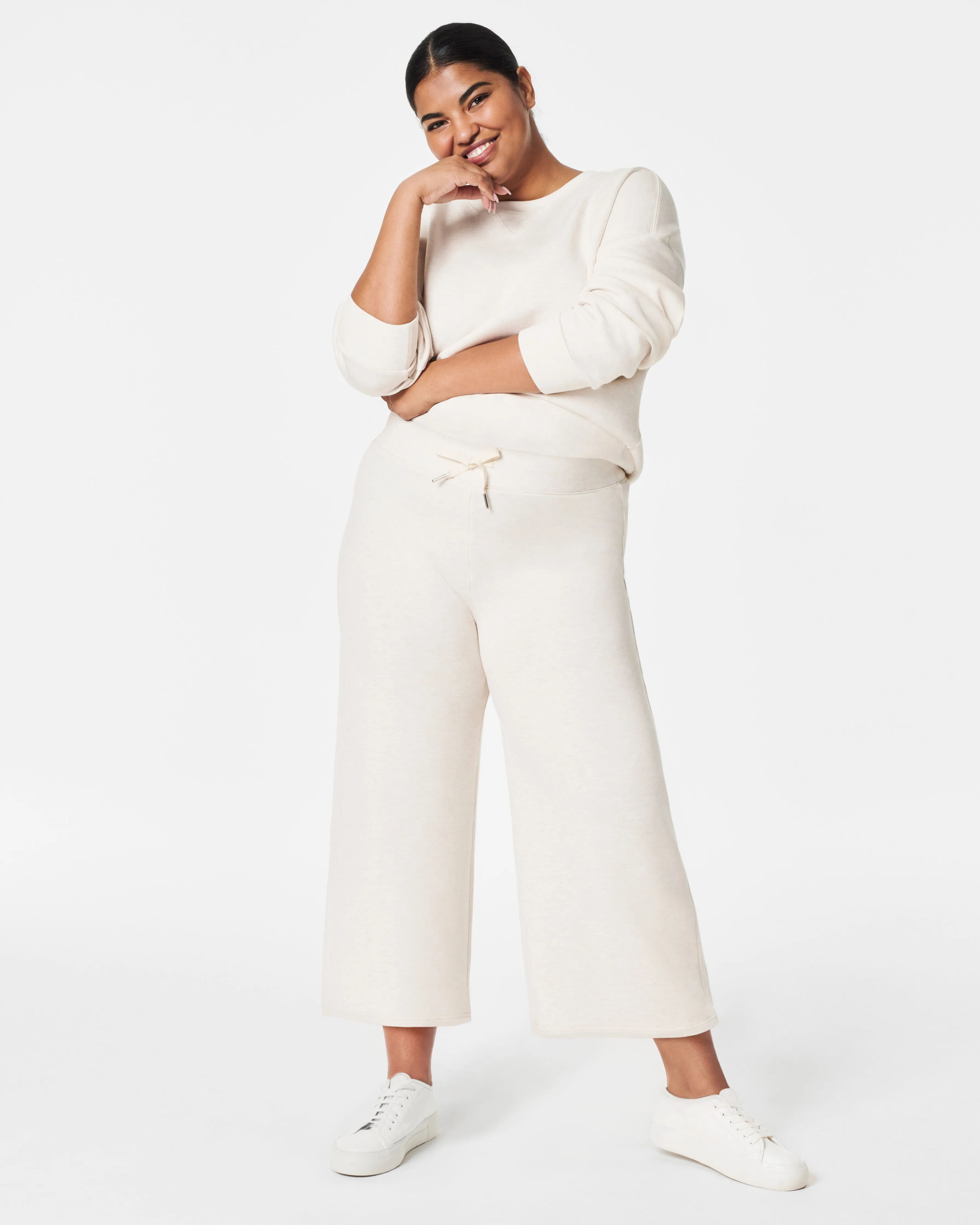 SPANX® AirEssentials Cropped Wide Leg Pant