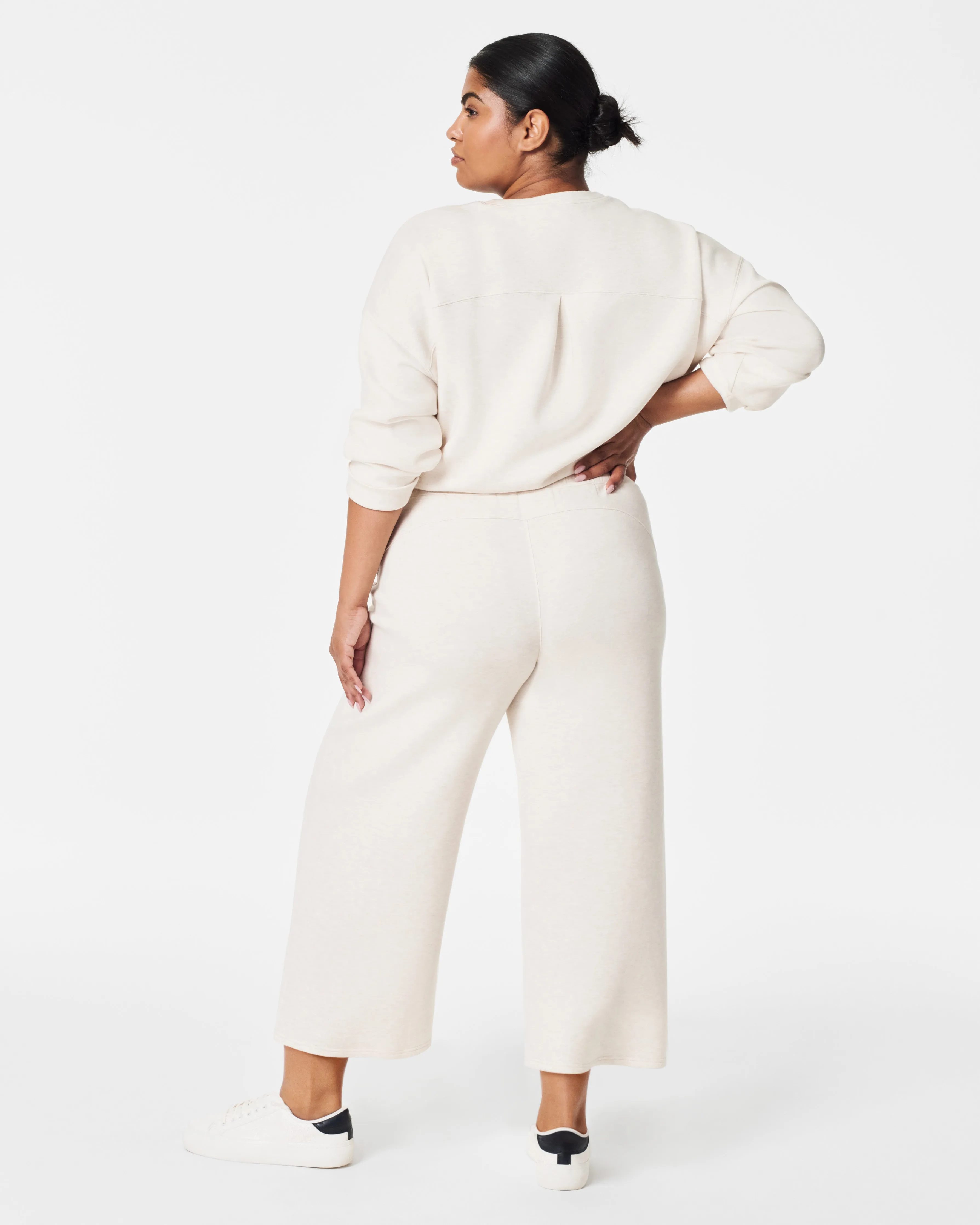 SPANX® AirEssentials Cropped Wide Leg Pant