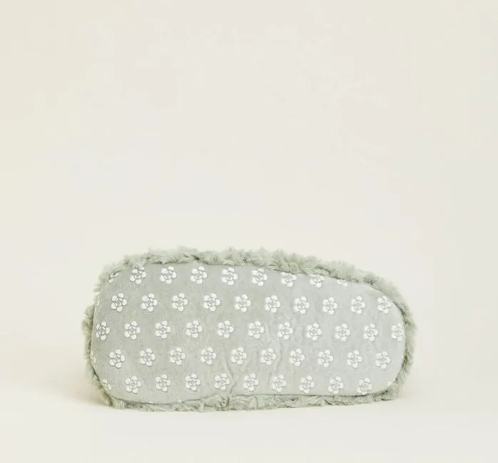Warmies Sage Curly Slipper